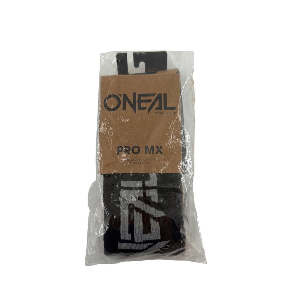 O'neal Men's Black Pro MX Sox Squadron Socks One Size - Picture 2 of 6